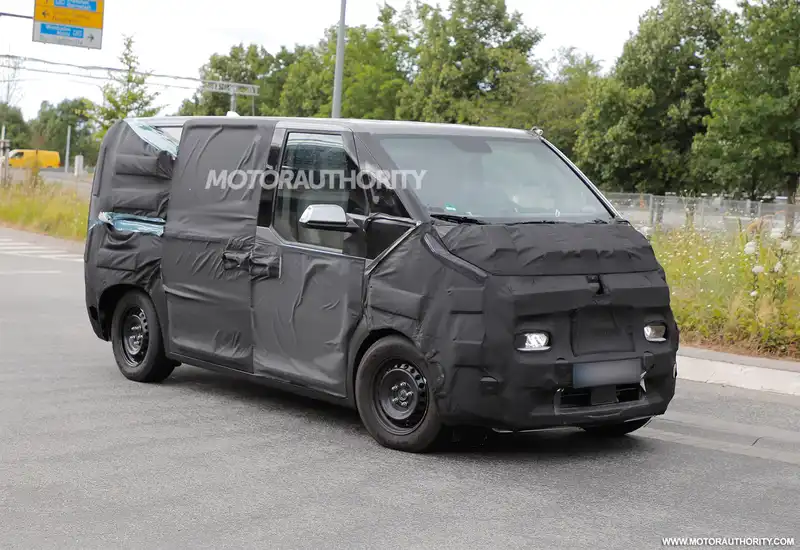 2026 Kia PV5 electric van spotted.